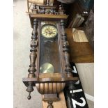 A Vienna wall clock - NO RESERVE