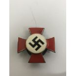 A WWII German Third Reich iron cross badge