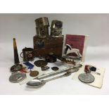A small collection of British empire exhibition trinkets etc.
