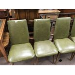 A set of 6 1970s dining chairs - NO RESERVE
