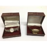 A lady's and gent's boxed Rotary wristwatch - NO RESERVE