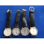 4 gents Raymond Weil wristwatches model no. 9143, 5542, 9124 x2.