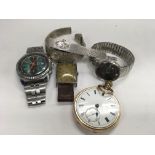6 vintage watches inc Rotary.