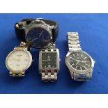 4 Gents Rotary wristwatches