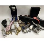 A large selection of fashion watches including DKNY, Fendi, Burberry, Armani, D&G, Folli follie.