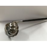 A silver toddy ladle silver hallmarks 1977