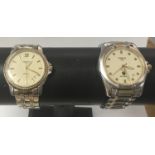 2 gents stainless steel Tissot watches ( 1quartz, 1 Autoquartz).