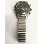 A gent's, vintage Nivada Grenchen Chronomaster Aviator Sea Diver watch, a/f