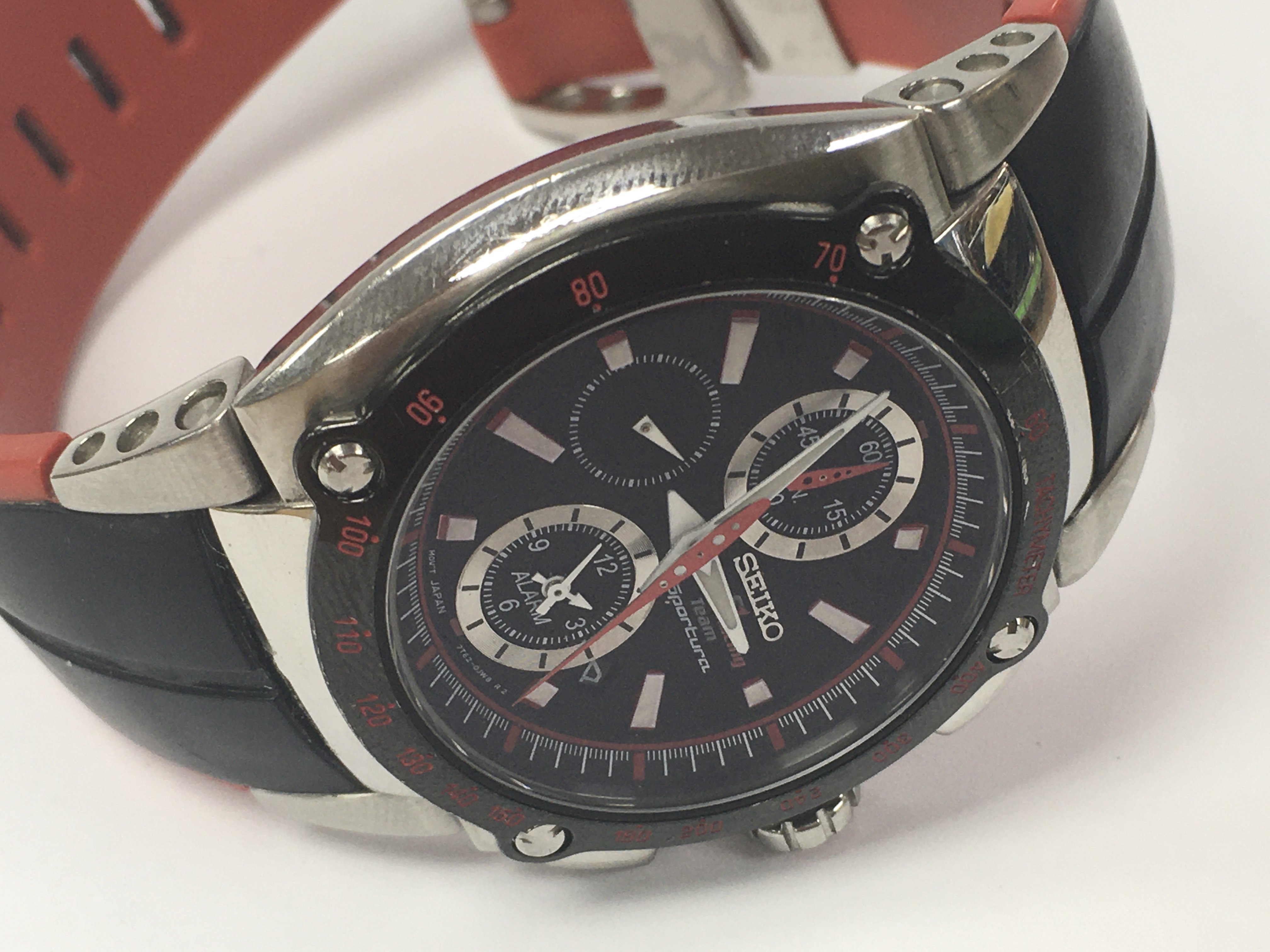 A Seiko Sportura Honda racing team 790407 watch.