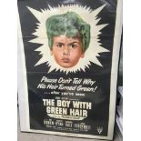 A 1948 US one sheet film poster for 'The Boy With