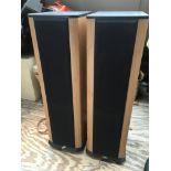 A pair of Eltax symphony centre tower speakers and sub woofer (3).
