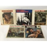 Five John Mayall LPs including a first UK pressing of 'Bluesbreakers with Eric Clapton', 'The