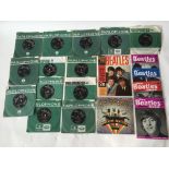 A collection of 7inch singles by The Beatles plus a Magical Mystery Tour EP, issues 16-18 and 25