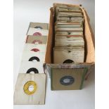 A collection of 7inch singles from the 1960s onwards by various artists including The Beatles, The