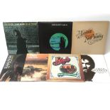 Seven folk rock LPs by various artists artists including Neil Young, John Martyn, Prelude, Gordon