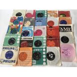 A collection of 7inch singles from the 1960s onwards, various artists including The Kinks, The Small