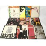 A collection of New Wave / Post Punk LPs and 12inch singles by various artists including Nick