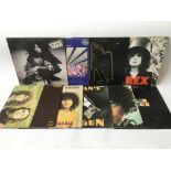 Nine T Rex LPs 'The Slider', 'Tanx' and others.