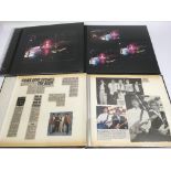 An interesting and unique collection of Rolling Stones memorabilia comprising six albums of original