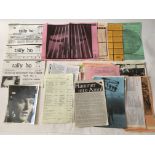 A collection of items relating to the cult TV show The Prisoner comprising scripts and editing