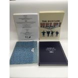 A collection of Beatles and other music DVDs including a 'Help!' deluxe edition box, Beatles