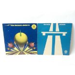 Two 1970s 'Krautrock' LPs comprising 'Autobahn' by Kraftwerk and 'The Cosmic Jokers'.