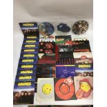 A collection of Rolling Stones 7inch singles including limited edition, picture discs and coloured