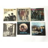 Three Rolling Stones EPs plus a 7inch single of 'Have you seen your mother, baby, standing in the