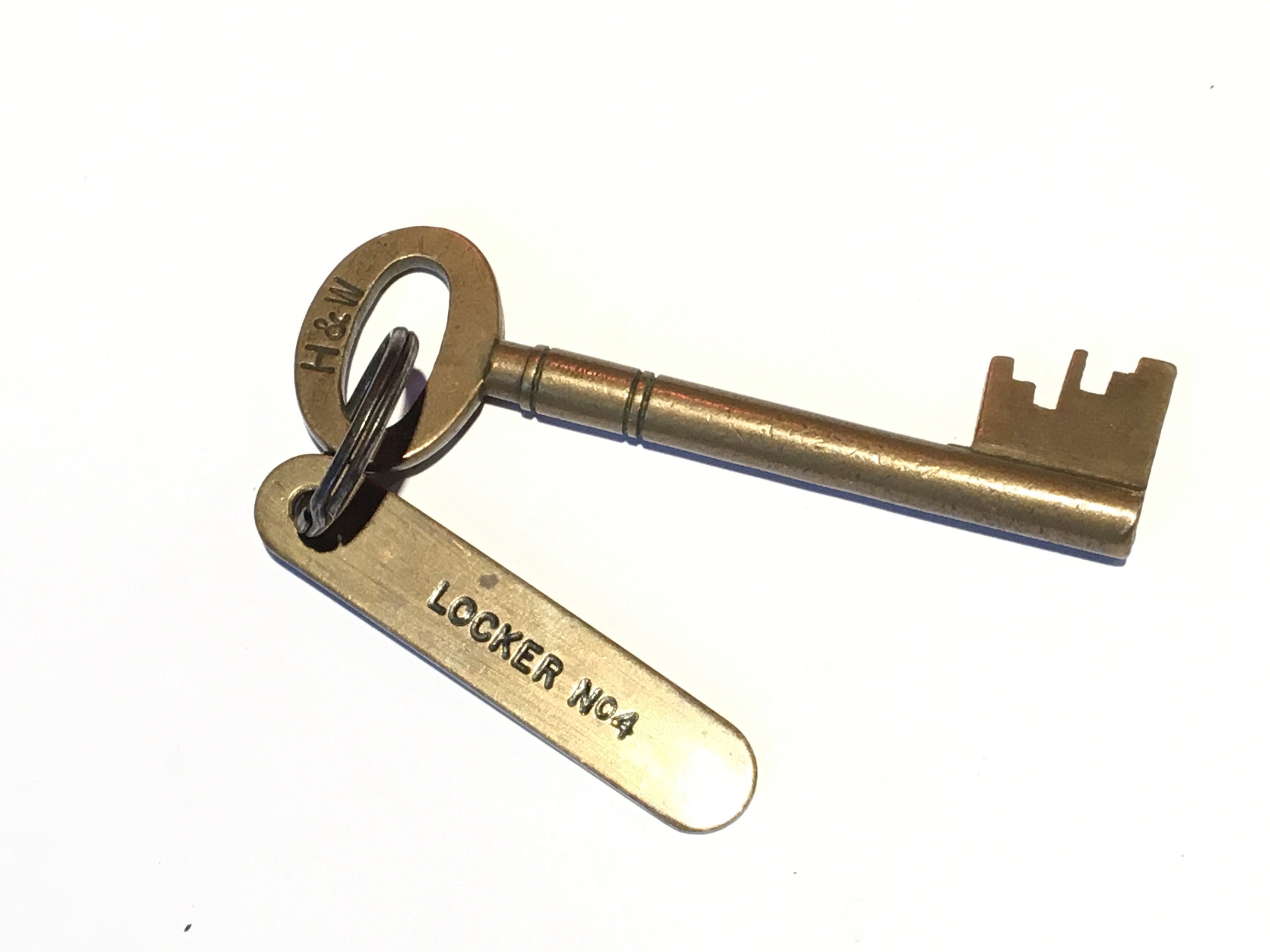 An interesting historical marine Ships cruiser key. Maker Harland & Wolf. Vendors comments The key - Image 2 of 2