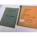 A. Oakden and son Ltd illustrated Locks and Hardware Catalogue and price list. Dated 1931