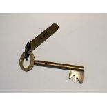 An interesting historical marine Ships cruiser key. Maker Harland & Wolf. Vendors comments The key