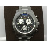 A boxed and as new gents Breitling watch with box,