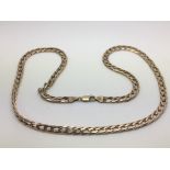 A 9ct gold chain, approx 21.5g.