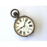 An antique Goliath pocket watch having Roman numer