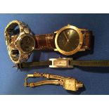 4 good fashion watches inc Michel Herbelin, Omega,