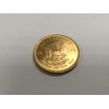 A 1 oz gold krugerrand 1974 .