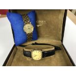 2 ladies Longines wristwatches