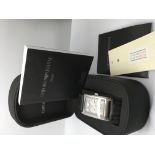 A gents boxed Emporio Armani wrist watch, with box