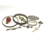 A collection of antique jewellery including Charle