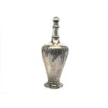 A Russian silver antique rose water sprinkler bott