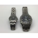 A gents Citizen titanium eco drive watch plus a ladies example (2).