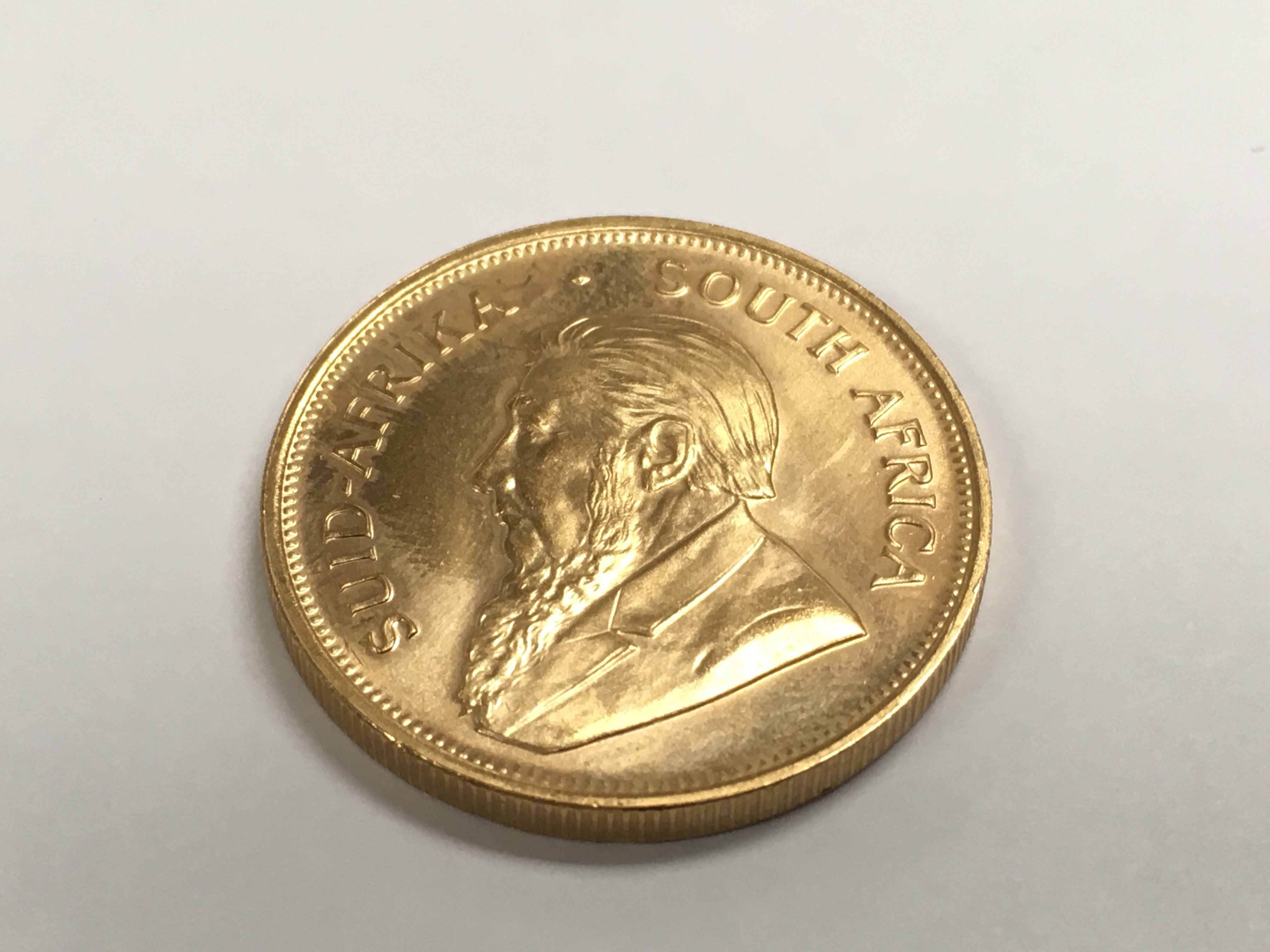 A 1974 1 oz gold krugerrand. - Image 2 of 2