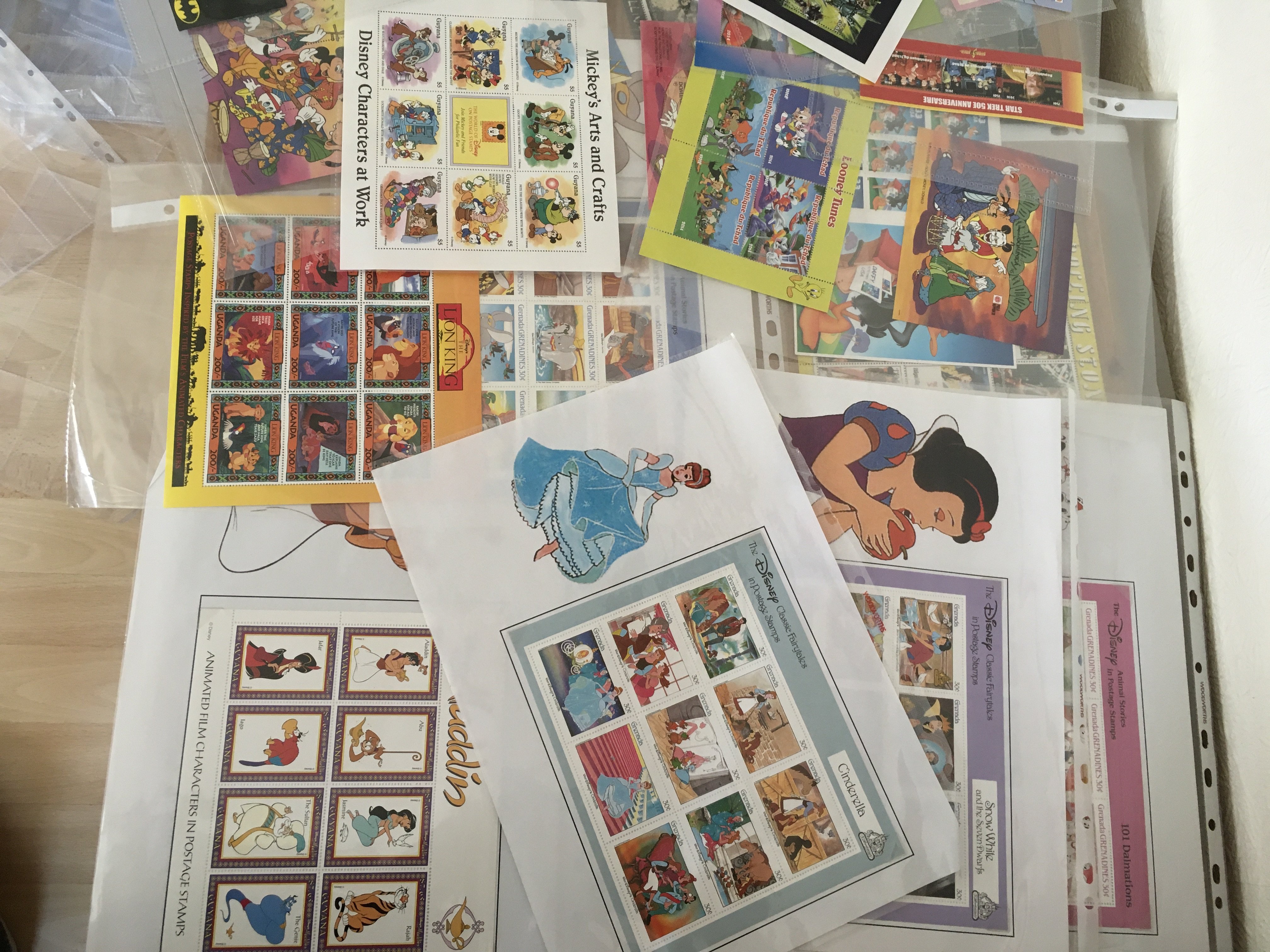 A folder containing a collection of stamps , in sh - Image 3 of 3