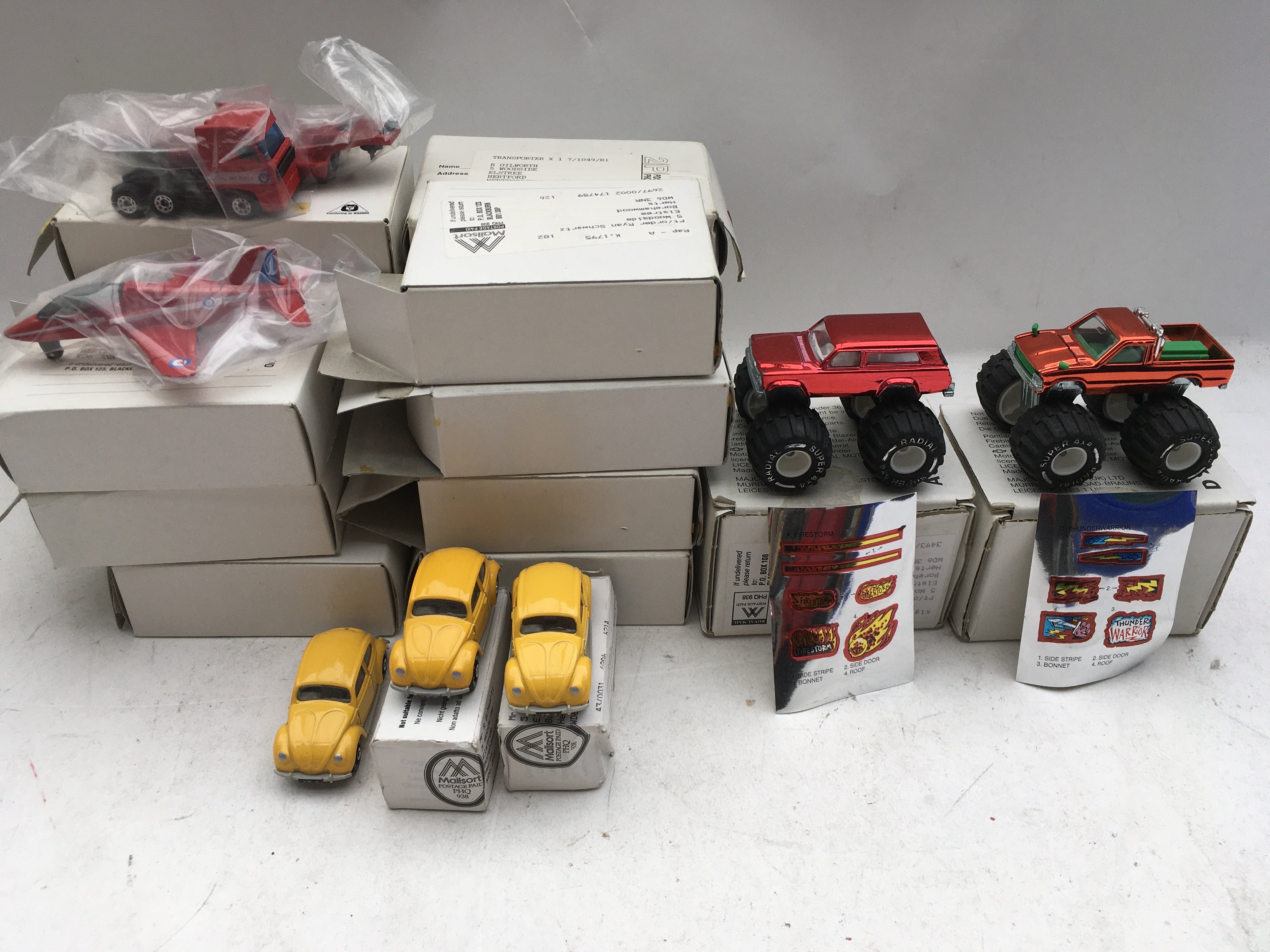 Matchbox toys, mail away boxed Diecast including 8