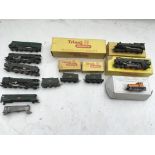 Triang railways, TT scale, a collection of Locomotives and tenders including Tintagel castle,