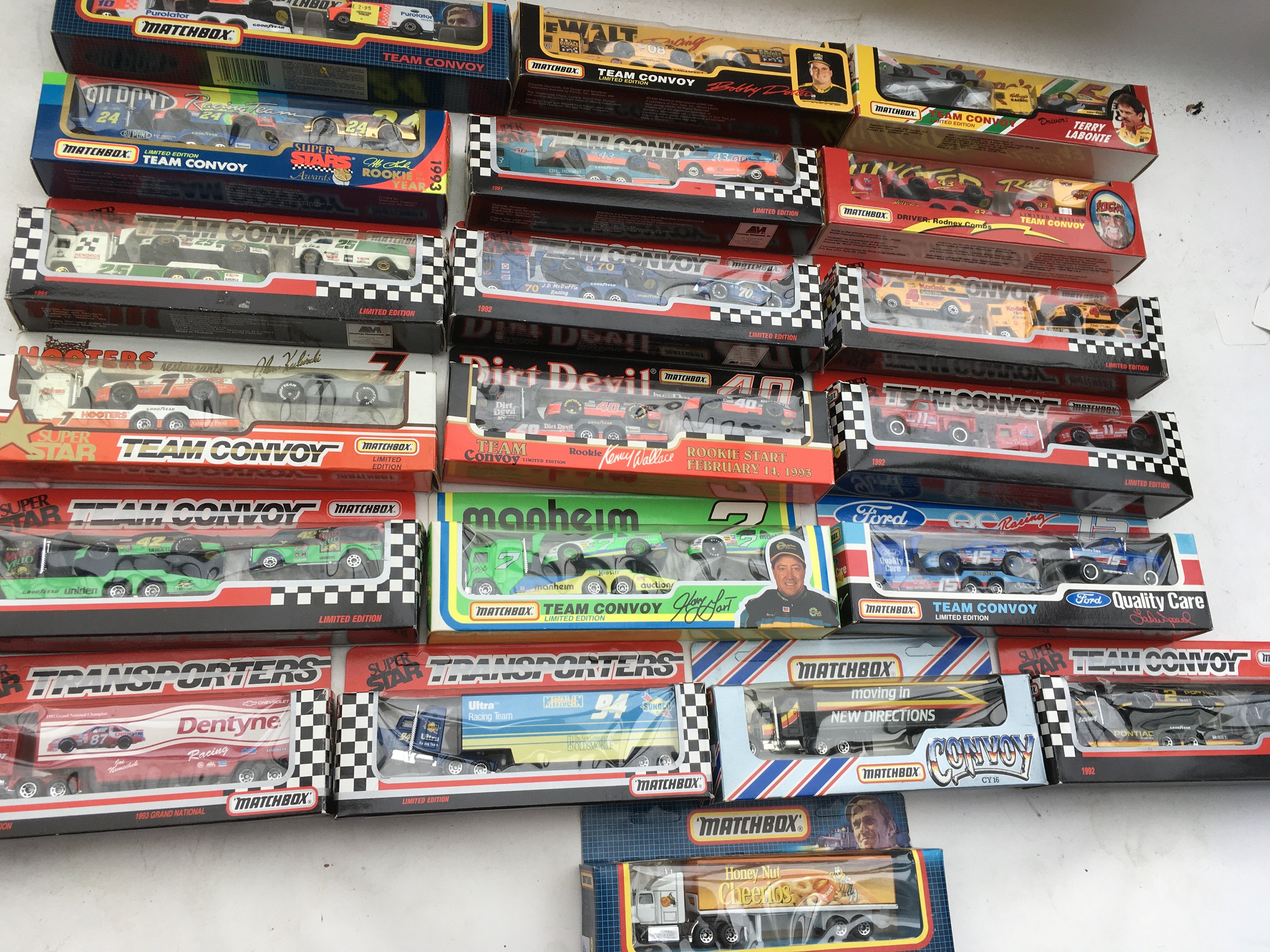 Matchbox toys, boxed Diecast vehicles including Te