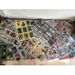 A collection of trading cards, some full sets incl
