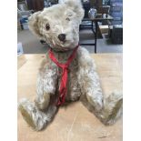 Mohair Teddy bear, with hump on back movable arms