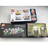 Lego , boxed , mint and sealed sets including, 60