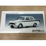 Auto art Millenium, boxed 1:18 scale , Lotus Corti